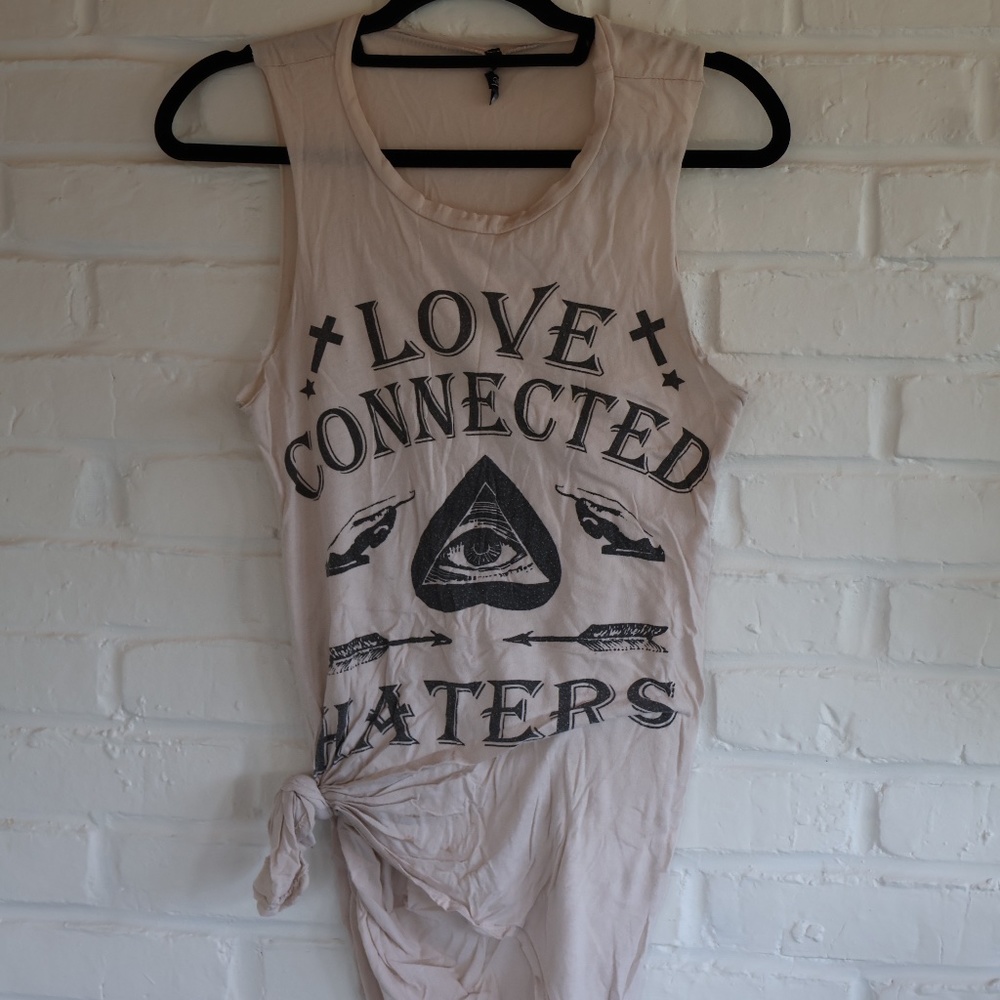 OUIJA LOVE LONG ONE STITCH TANK TOP